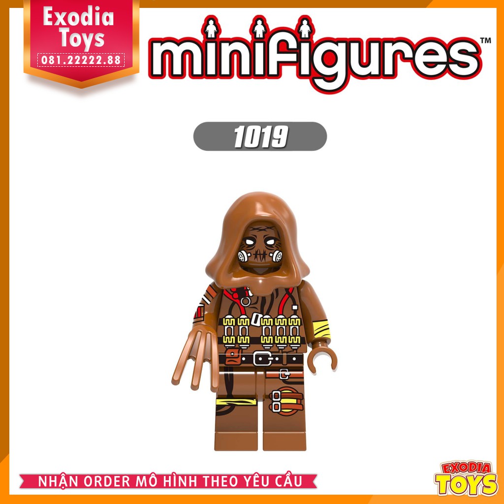 Xếp hình minifigure nhân vật siêu anh hùng và kẻ phản diện DC - Đồ Chơi Lắp Ghép Sáng Tạo - XINH 0227