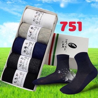 Combo 5 đôi hoặc 10 đôi tất chống hôi chân cổ cao cao cấp