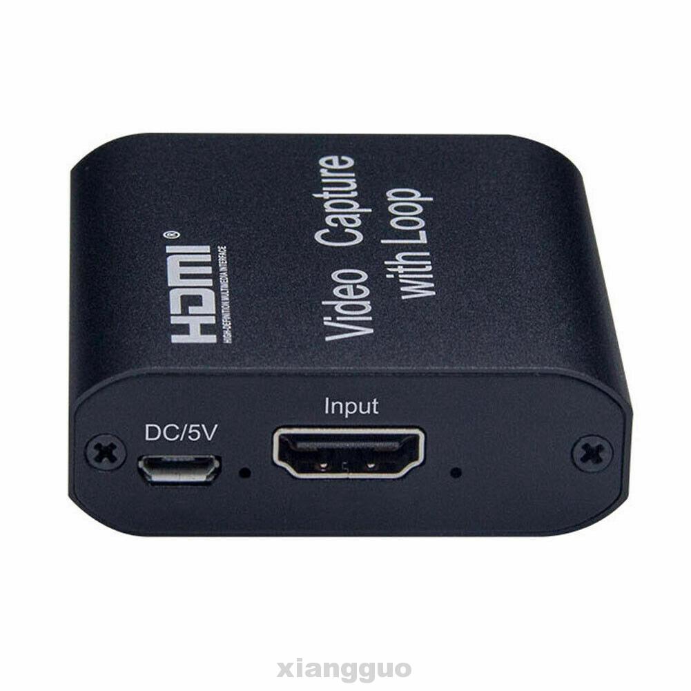 Accessories Portable USB To HDMI With Loop Meeting For Live Streaming 1080P 60fps Game Recording Video Capture Card | BigBuy360 - bigbuy360.vn