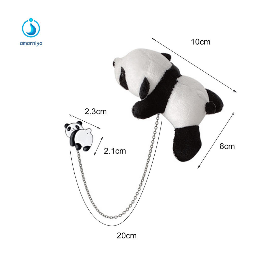 Ghim Cài Áo Hình Gấu Trúc Nhồi Bông Đáng Yêu