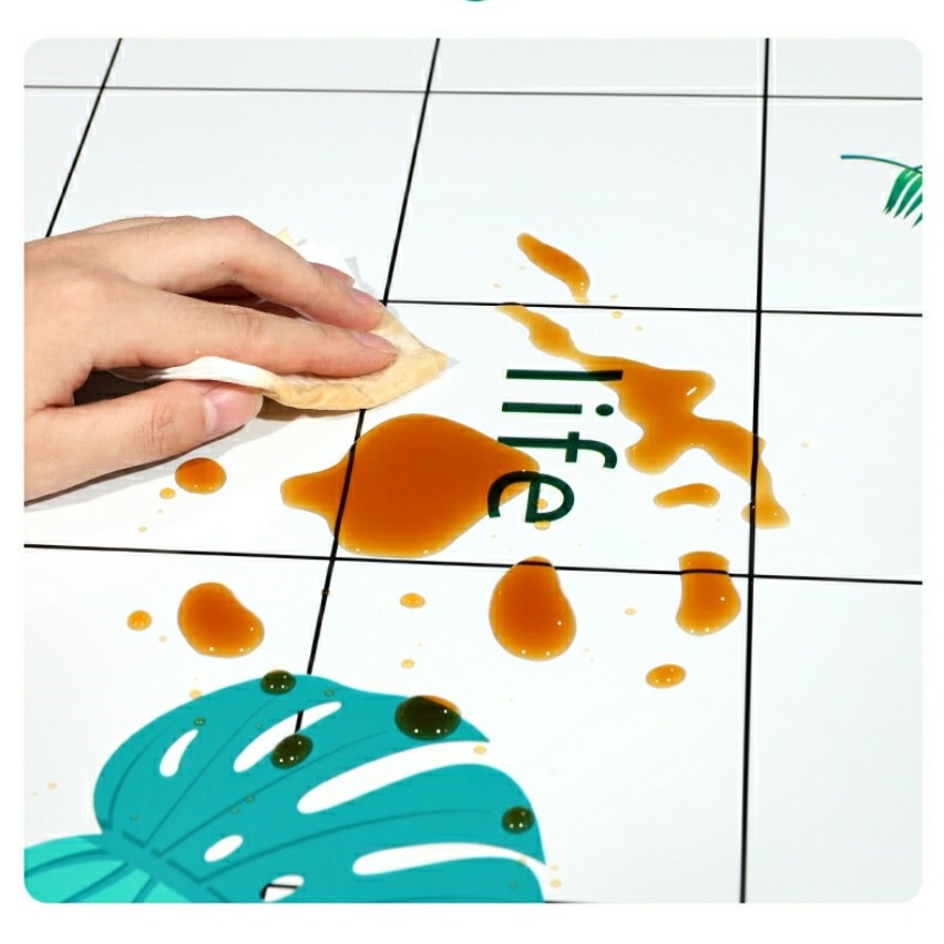 Giấy dán bếp chống dầu mỡ, chịu nhiệt, decal dán tường nhiều mẫu sang trọng