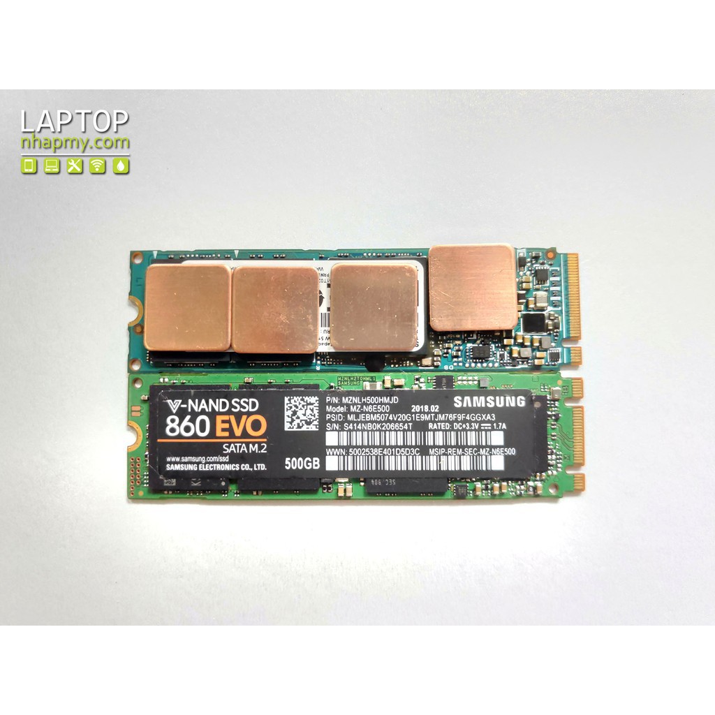 [Mã ELFLASH5 giảm 20K đơn 50K] Tản nhiệt SSD NVME PCI M2 2280 Đồng Nguyên Chất dùng Ultrabook