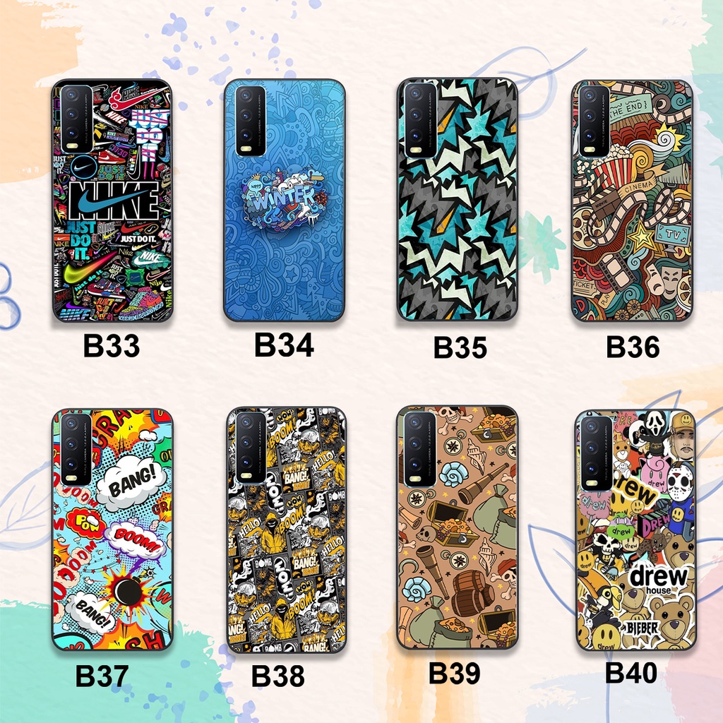 🔥New🔥Ốp Vivo Y20  / vivo v20 / vivo y12s in hình họa tiết độc lạ chất