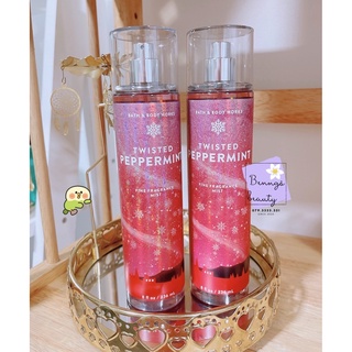 [BILL MỸ] TWISTED PEPPER MINT - BỘ XỊT THƠM DƯỠNG THỂ BATH AND BODY WORKS