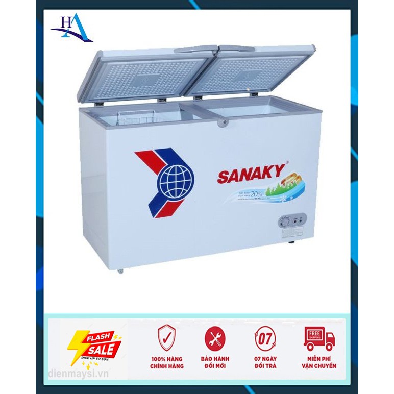 Tủ đông Sanaky 220 lít VH-2899W1 (Miễn phí giao tại HCM-ngoài tỉnh liên hệ shop)