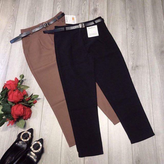 Quần baggy kèm đai