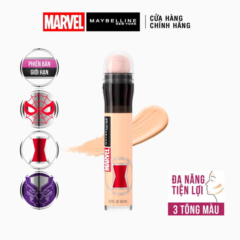 [Phiên Bản Giới Hạn MARVEL] Bút Cushion Che Khuyết Điểm Đa Năng Instant Age Rewind Maybelline New York 6ml | WebRaoVat - webraovat.net.vn