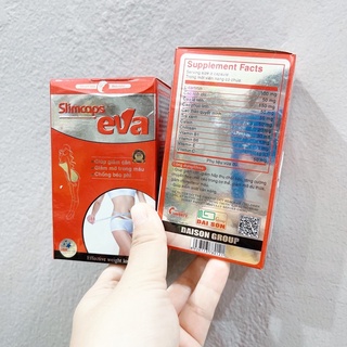 Giảm Cân Slimcaps Eva - Giữ gìn eo thon dáng đẹp ( 100% chính hãng )