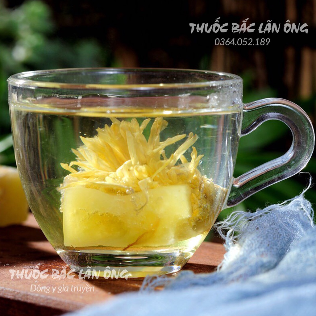 Trà hoa cúc đường phèn (Mix vị cúc vàng, cúc trắng kỳ tử, quế hoa)