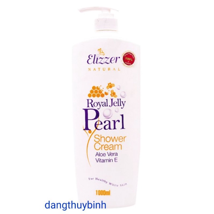 Sữa tắm Dưỡng trắng da Elizer Ngọc trai/ Sữa dê