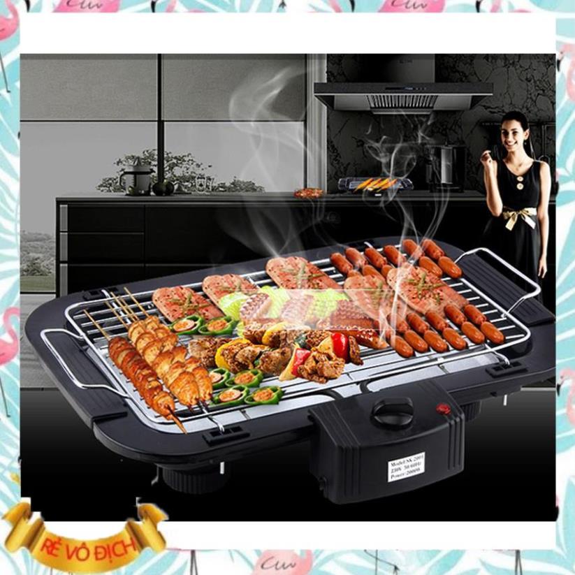 Gia Dụng Bếp nướng điện không khói hàn quốc chống dính - đồ gia dụng nhà bếp