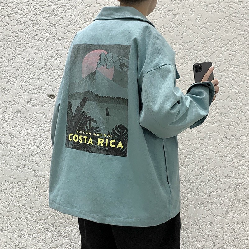 ÁO KHOÁC KAKI FORM RỘNG UNISEX 4 MÀU (có hình chụp thật) | BigBuy360 - bigbuy360.vn