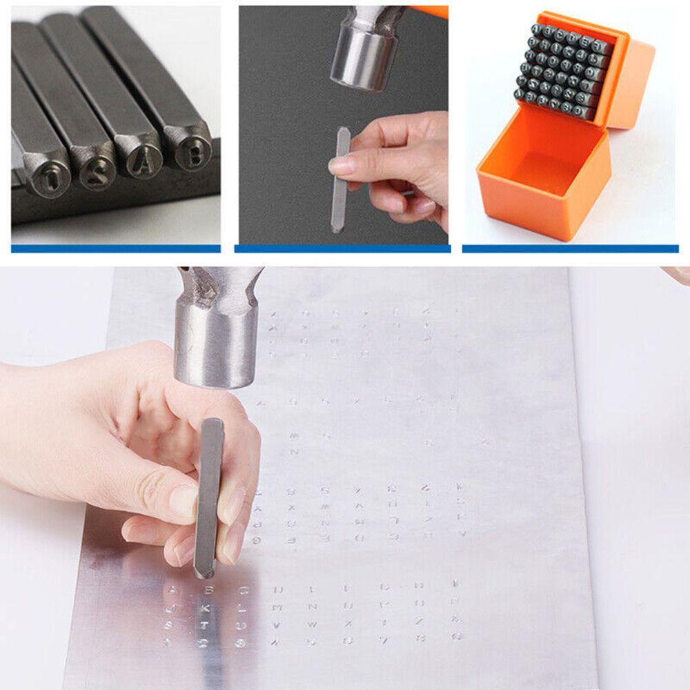 JANE Dụng Cụ Dập Chữ Cái / Số Tự Động Cho Đồ Da