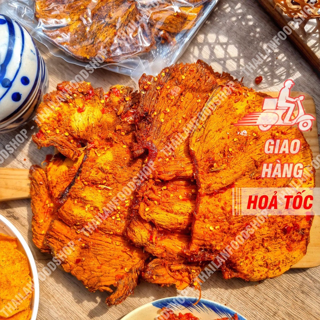 Khô Bò Miếng Siêu Giòn Lon 250Gr