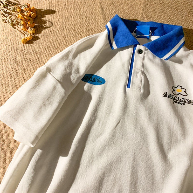 Áo thun cổ Polo bằng cotton nguyên chất 100% phong cách Hàn Quốc (size lớn) | BigBuy360 - bigbuy360.vn