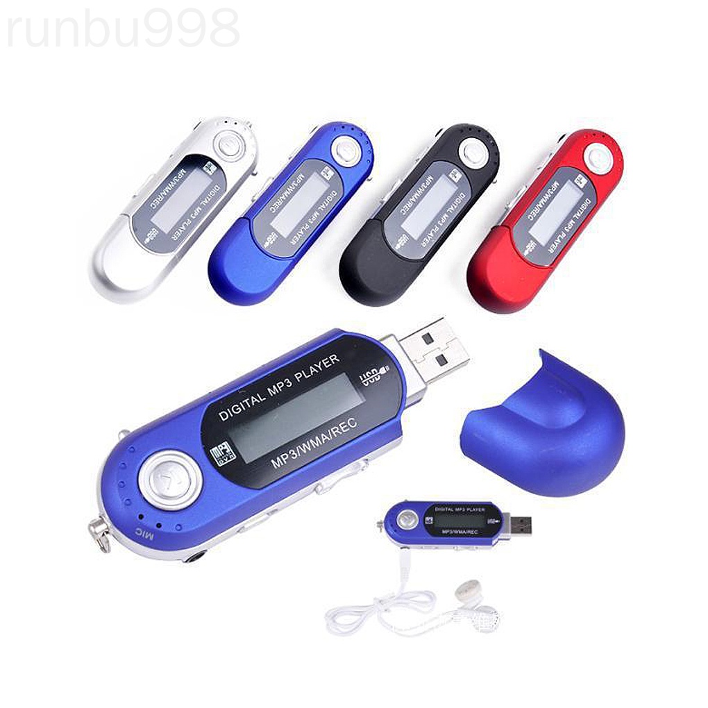 Máy nghe nhạc MP3 mini màn hình LCD hỗ trợ thẻ TF 32GB