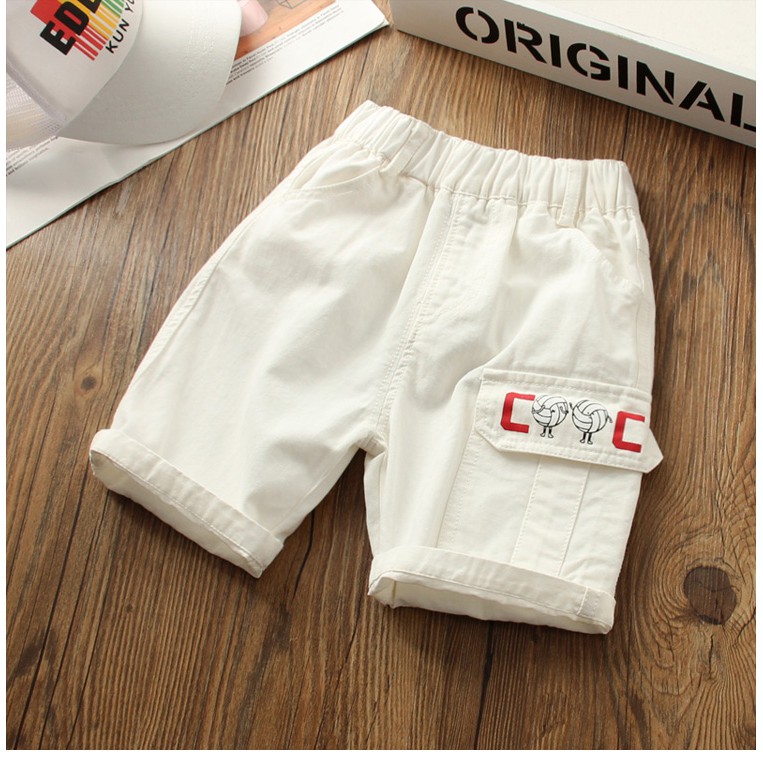 Quần Kaki Bé Trai- Quần Ngố Short Cho Bé Mặc Mùa Hè Loại 1 Size 1-5 tuổi (8-25kg) Ảnh Thật