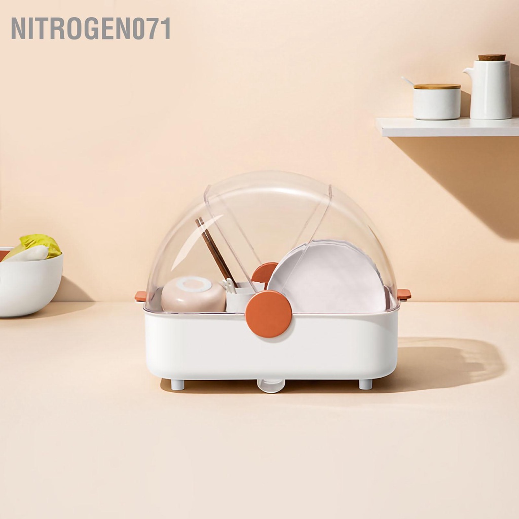 ❤️ Nitrogen071 Hộp đựng bộ đồ ăn đũa đa chức năng sấy khô có nắp đậy Đồ dùng nhà bếp