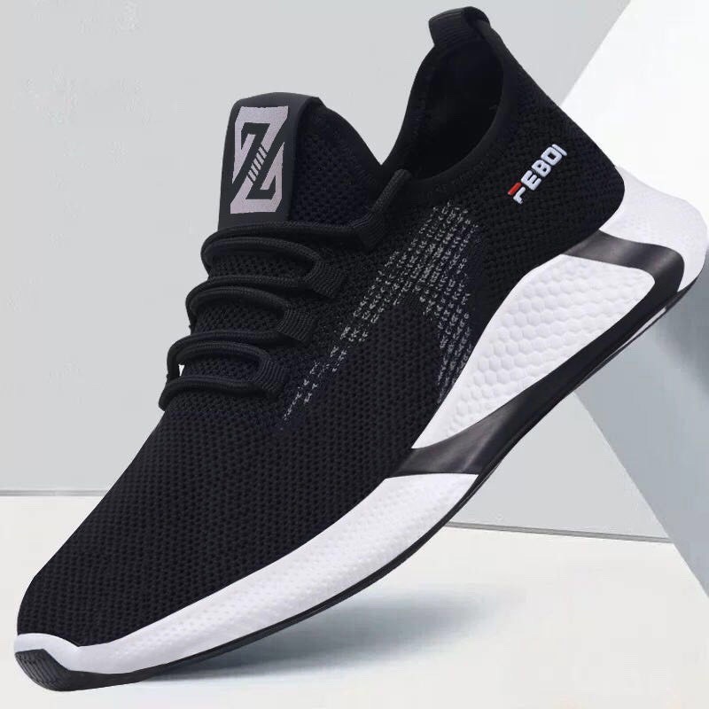 GIÀY NAM THỂ THAO FEBNDJ , GIÀY SNEAKER VẢI THOÁNG KHÍ - 2021