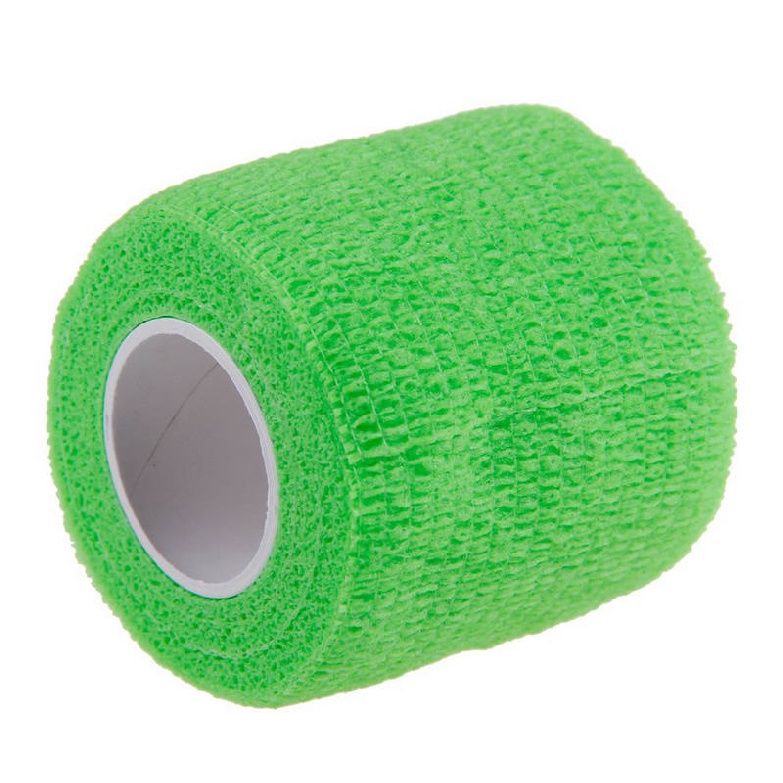 Crazyi Amy     1X kinematic self-adhesive bandage wrapped with elastic adhesive first aid tape for ankle strain rehabilitation muscle strength