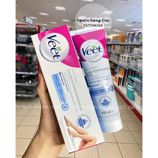 Miếng wax, Kem tẩy lông VEET Đức wax lông mặt, ria mét, bikini, nách, tẩy lông tay chân, body - Nguồn hàng Đức