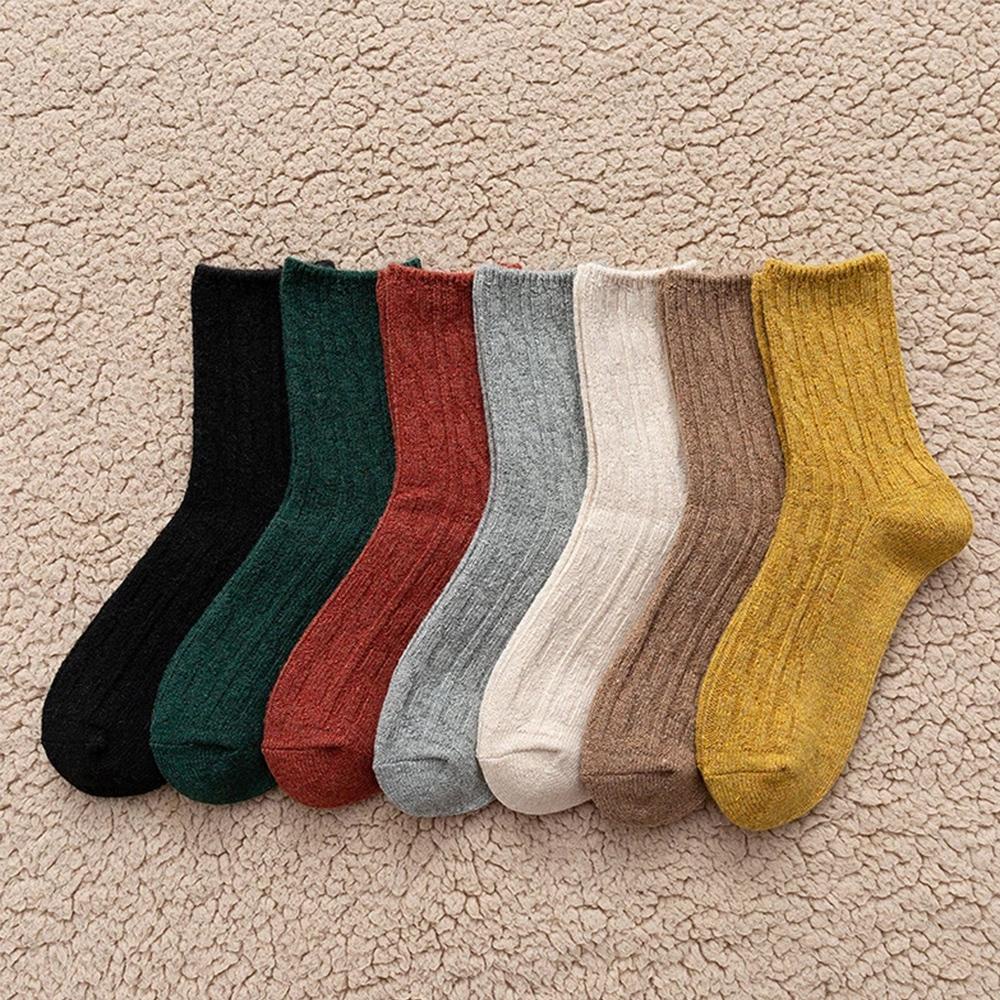 AROMA Đôi Vớ ThoáNg Khí HọA TiếT Dễ Thương ThờI Trang Thu Đông Cho Nữ