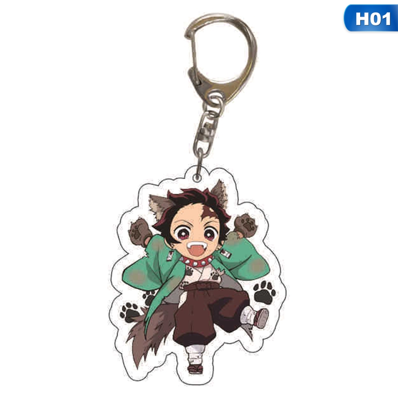 flowersqueen Móc khóa thiết kế hình các nhân vật anime Amami No Yaiba