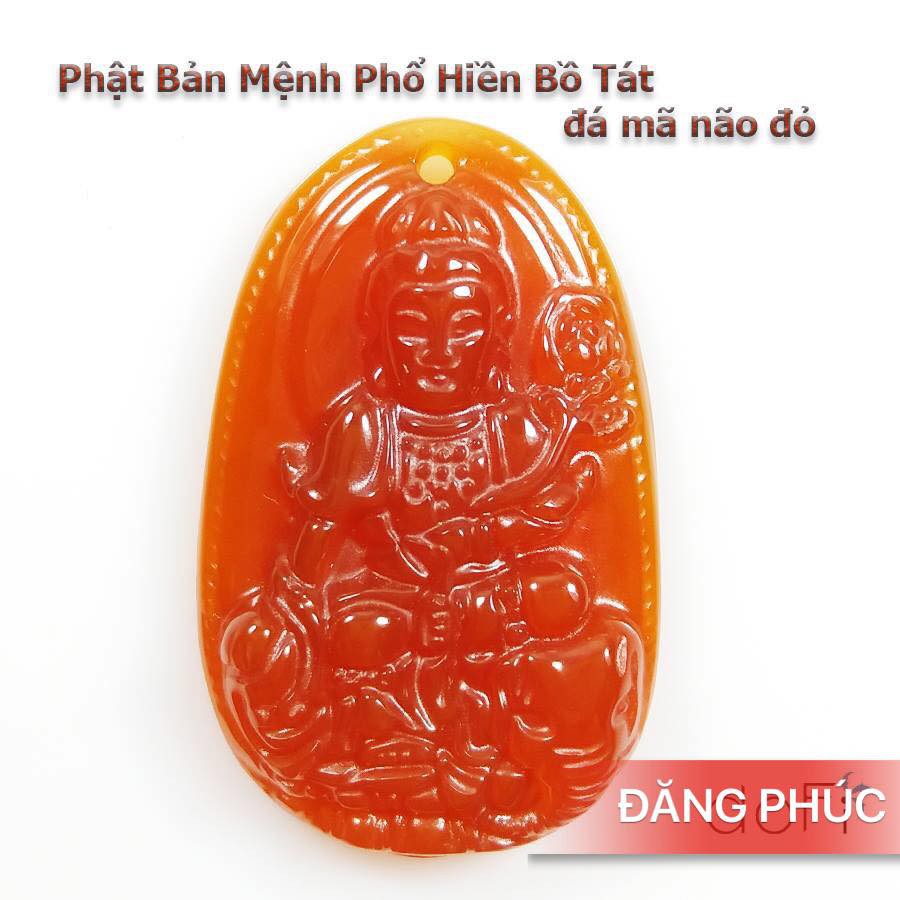 MẶT BẢN MỆNH PHỔ HIỀN BỒ TÁT - TẶNG KÈM DÂY ĐEO