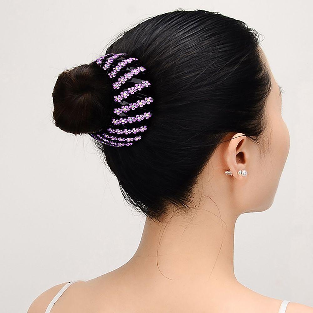 Kẹp Tóc Đuôi Ngựa Hình Tổ Chim Thời Trang Cho Nữ VANES1