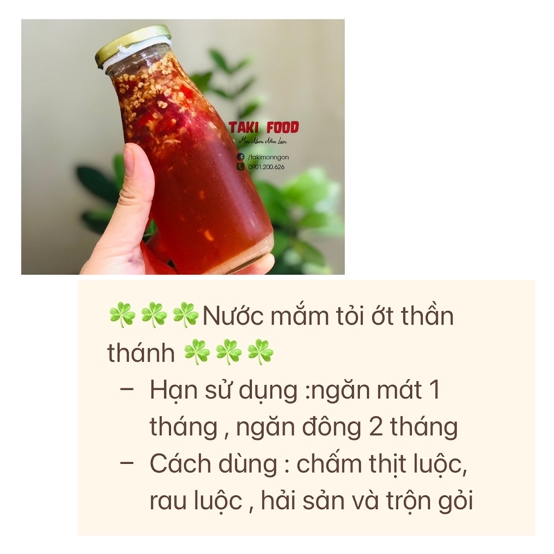 NƯỚC MẮM TỎI ỚT TAKI