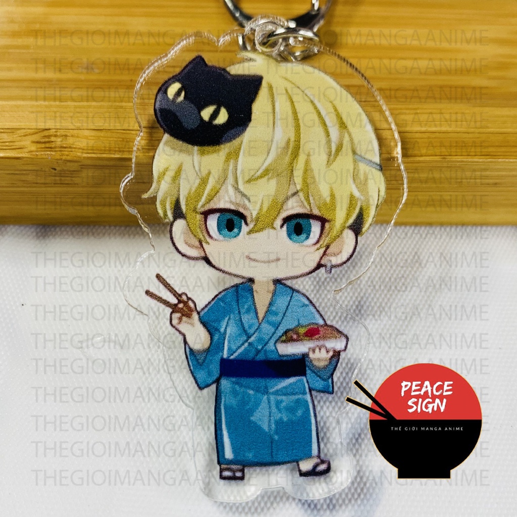 ( Mica trong acrylic ) Móc khóa TOKYO REVENGERS ver MẶC YUKATA ĐI CHỢ ĐÊM Kịch Trường Của Takemichi anime chibi