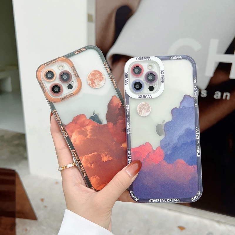 Ốp Điện Thoại Họa Tiết Đám Mây Cho Vivo V23 5G VivoV23 V23e V21e V21 V20 S1Pro Y73 Y72 Y52 5G Y50 Y30 Y30i Y15A Y15s Y12A Y12s Y31 Y51 Y20i Y20s Y20A Y20T