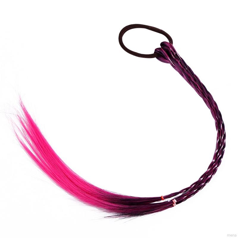 Dây buộc tóc thiết kế lọn tóc giả thời trang cho bé gái