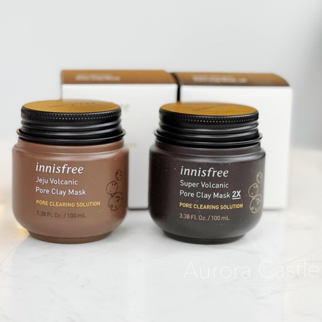 Mặt nạ đất sét Innisfree Super Volcanic Pore Clay Mask 2x
