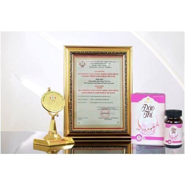 ❤️ Combo 2 Hộp Đào Thi Uống + Tặng Kèm Serum Massage Ngực+ Thước đo