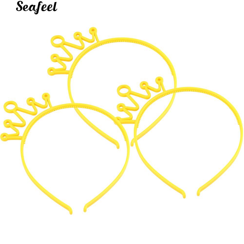 Set 3 cài tóc trang trí hình vương miện xinh xắn cho bé gái
