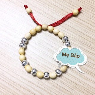 Vòng dâu tằm 9 bạc cao cấp người lớn