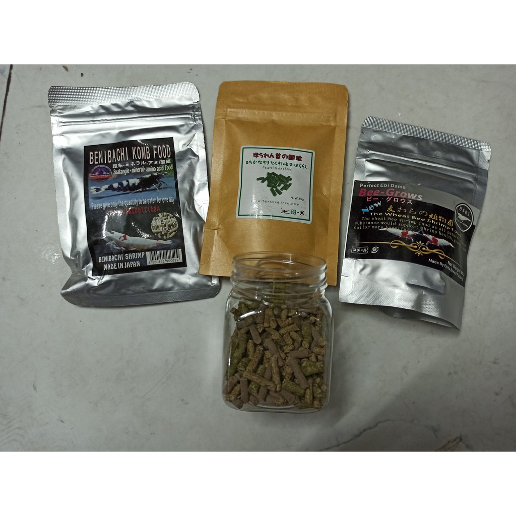 Cám Tép Cao Cấp Nhật Bản MIX  - Thức ăn tép cảnh cao cấp - phụ kiện thủy sinh - shopleo
