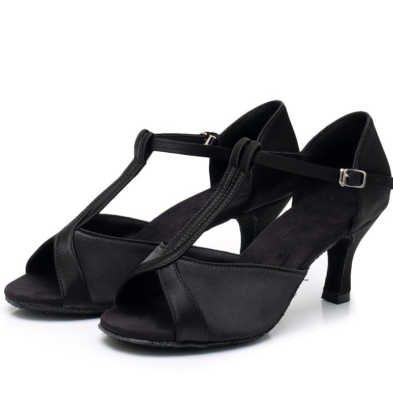 Giày Khiêu Vũ Latin Đế Mềm 5-7cm Dành Cho Người Lớn