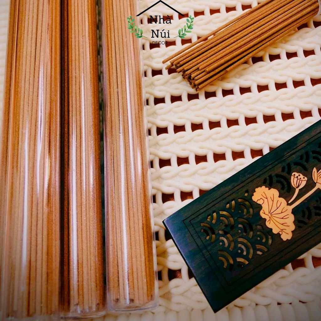 Nhang hương, trầm hương không tăm cao cấp, hương thơm tự nhiên, không hóa chất dài 20cm
