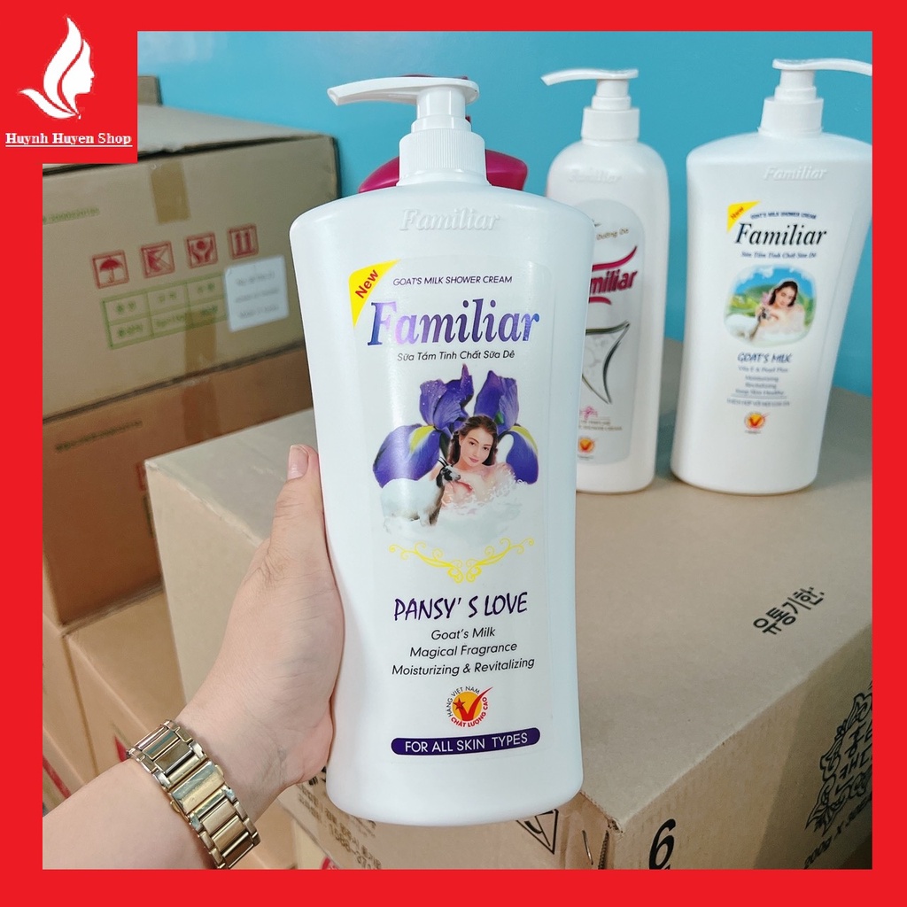 Sữa tắm Familiar hương hải mã Ducha  & collagen chai lớn