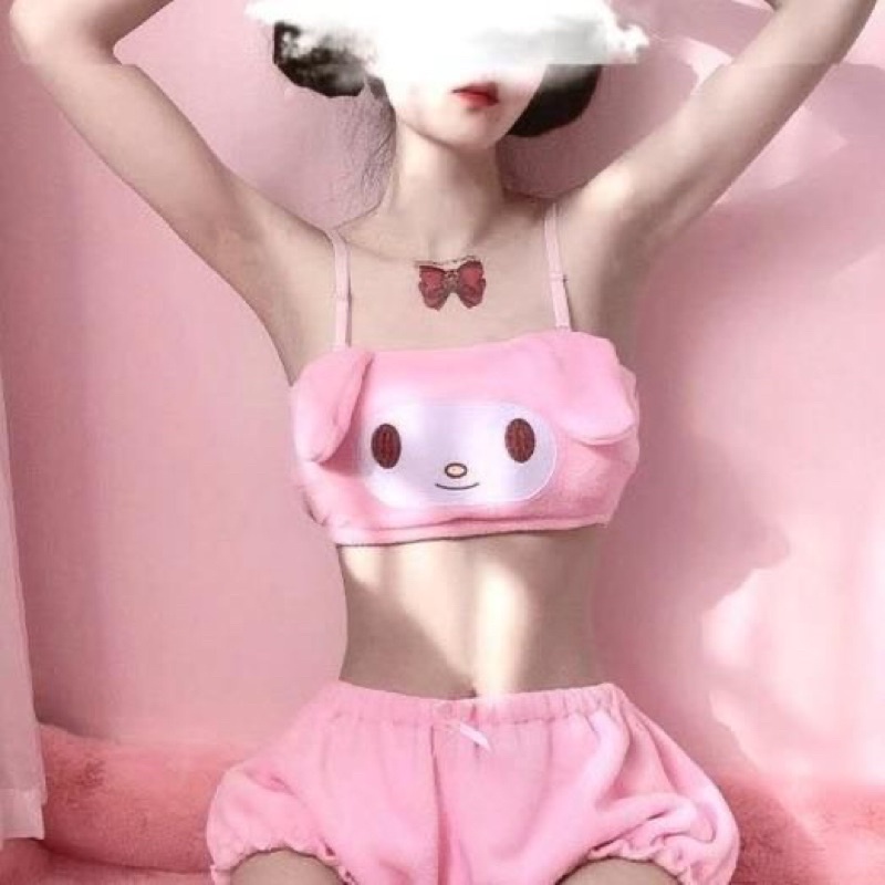 Đồ lót cosplay hình my melody siêu mềm mại cho nữ