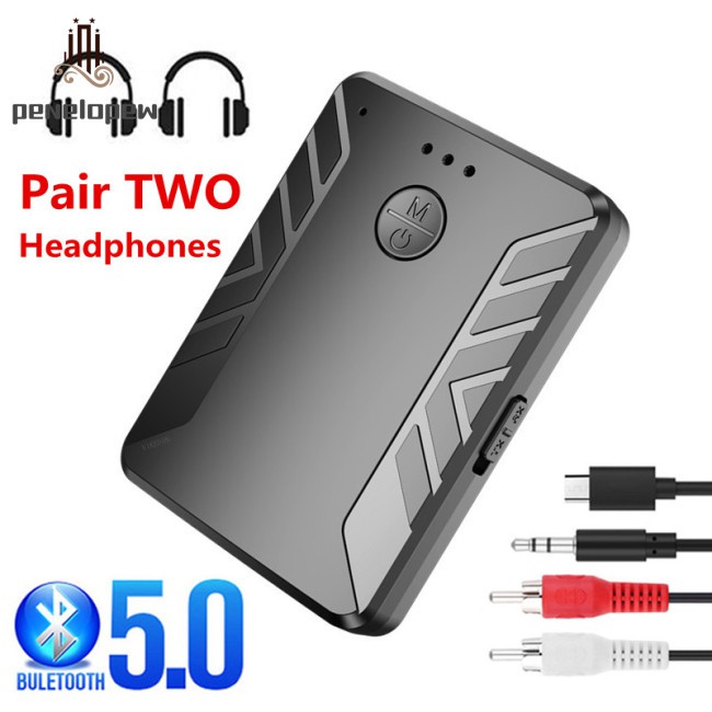 Thiết Bị Nhận Tín Hiệu Âm Thanh Bluetooth 5.0 Giắc Cắm 3.5mm