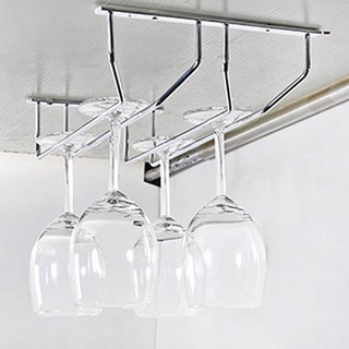 Giá Treo Ly Rượu Gắn Tủ Chạn Bằng Inox Tiện Dụng Andhere