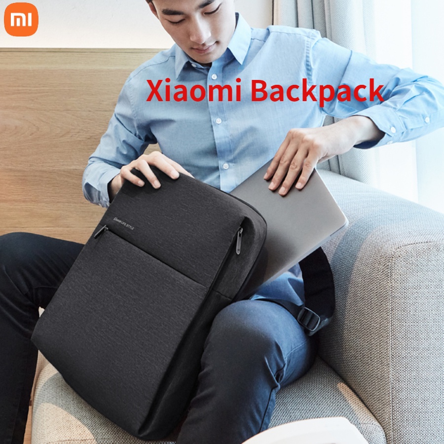 Balo Xiaomi Tối Giản Thành Phố Tối Giản 2 Thời Trang Đựng Laptop Đi Học Đi Du Lịch Cho Nam Và Nữ