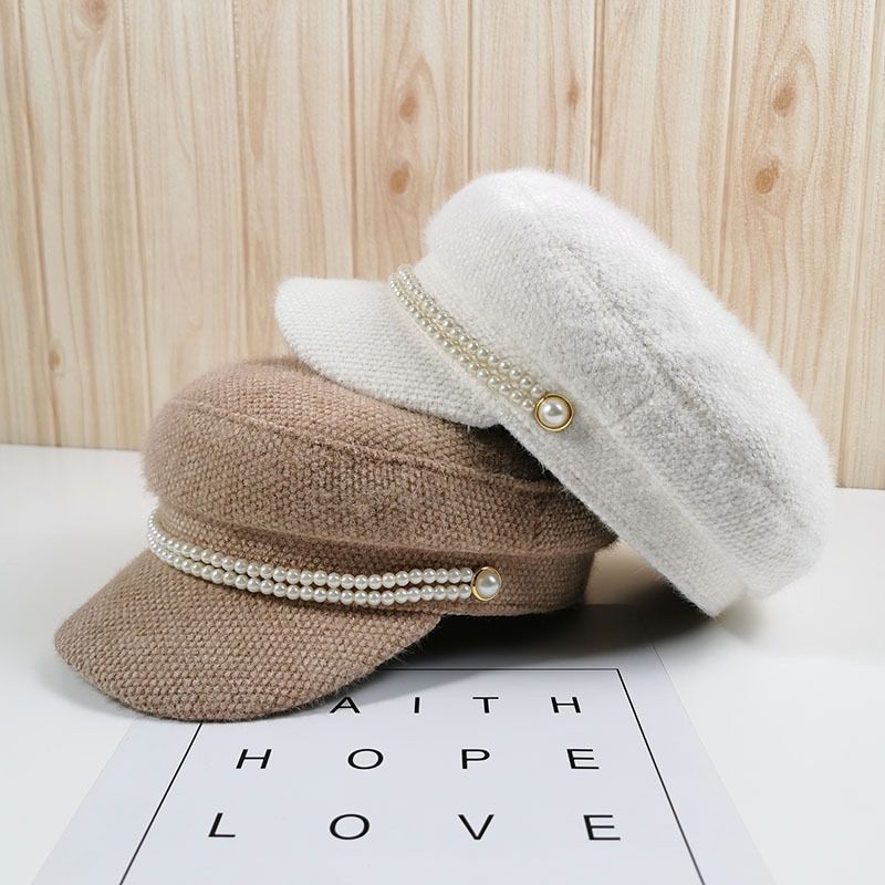 Nón Newboy Lông Thỏ Siêu Mềm Mịn ( Ảnh TỰ CHỤP)