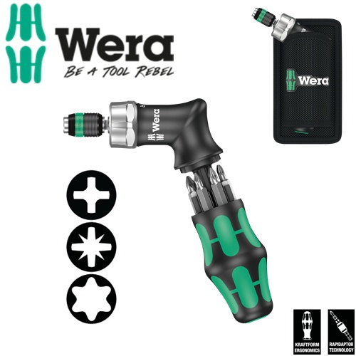 Dụng cụ mở vít Kraftform Kompakt Pistol RA Wera 05051030001
