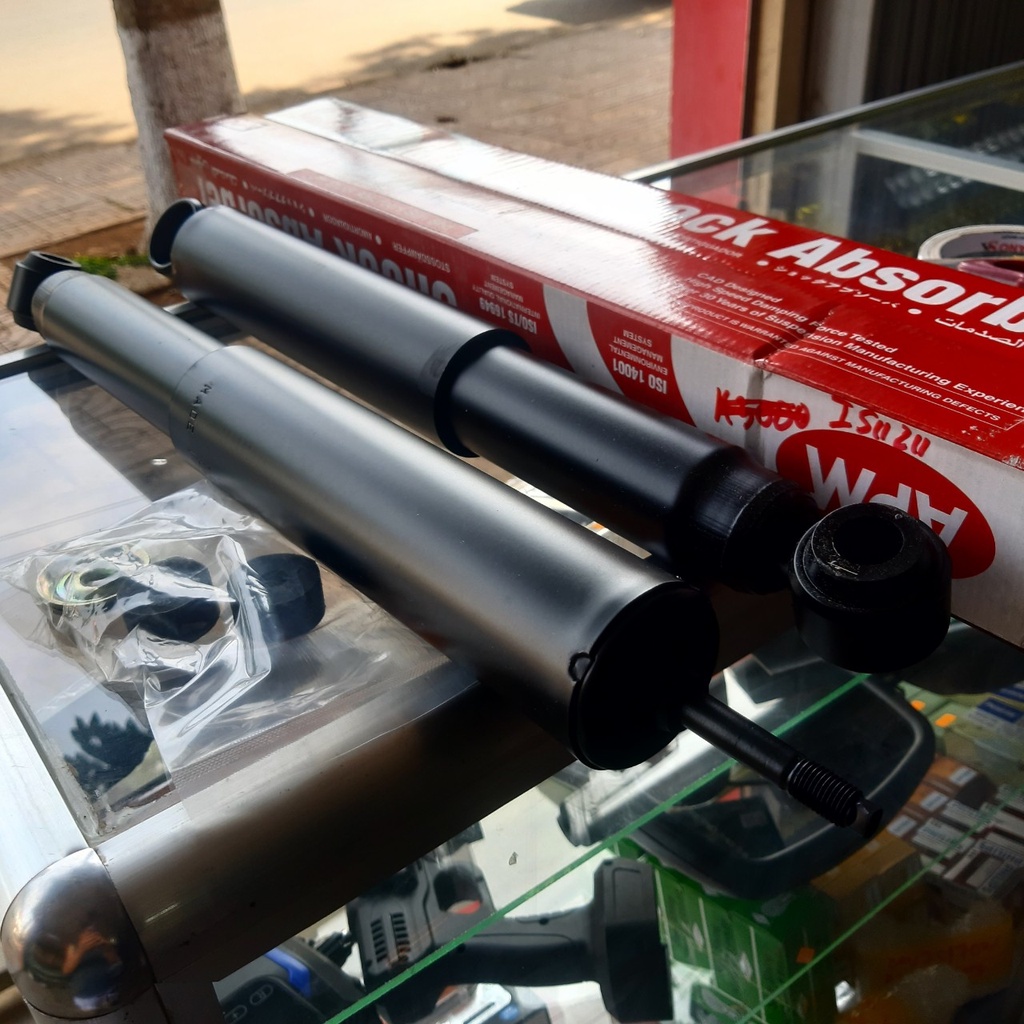 Phuộc nhún, Giảm xóc Isuzu QKR 1.4 -1.9 tấn . Trước sau khác nhau. Hàng APM Malaysia