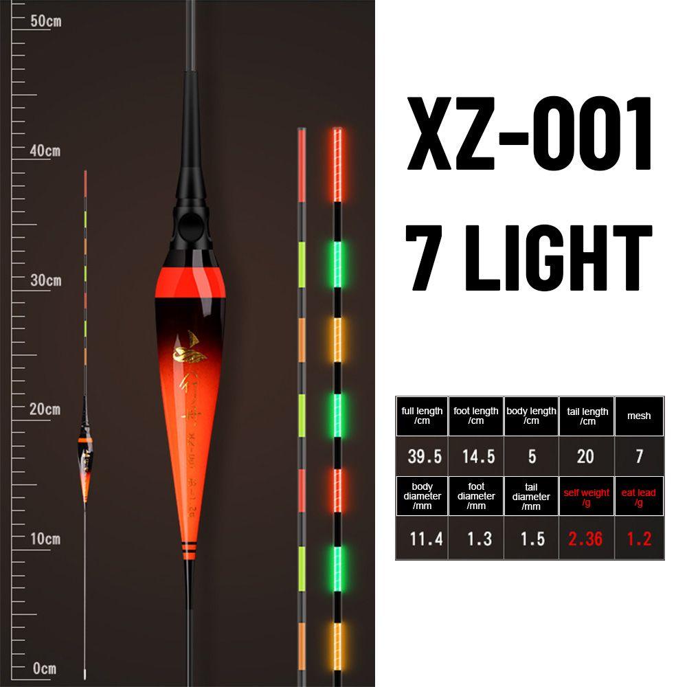 MUVAKO Phao Câu Cá Điện Tử Dạng Ống Hình Tam Giác Bắt Mắt Mới