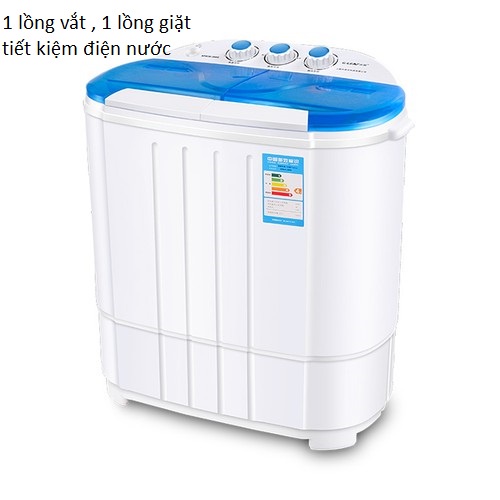 Máy giặt cửa trên 2 lồng 4,5kg - máy giăt đồ trẻ em bán tự động